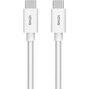 Shaza USB C- Type C 1m 60W Destekli Şarj ve Data Kablosu SG2001T/WT