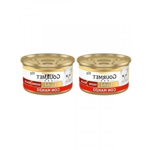 Sığır Etli Yaş Kedi Maması, 85 g (2 paket)