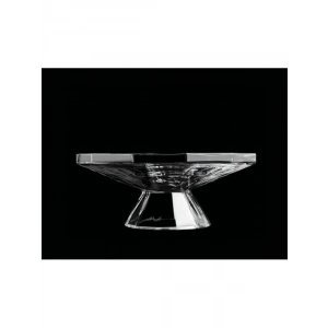 Şık Damla Desenli Torte Pasta Tabağı