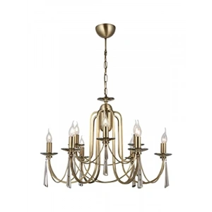 Şık Eskitme Tasarımlı 9 Lu Avize