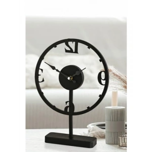 Şık Metal Masa Saati 37 x 29 cm