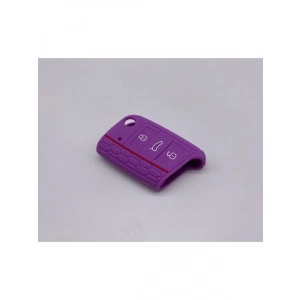 Silikon Anahtar Kabı - Sustalı Anahtar Kılıfı