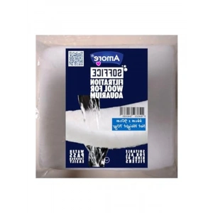 Silikonsuz 70 gr akvaryum filtre elyafı, 66 cm x 90 cm boyut