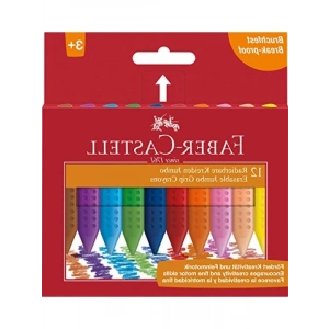 Silinebilir Jumbo Mum Boya Seti (12 Renk)