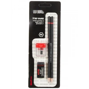 Sınav Seti - Kalem, Silgi, Kalemtraş