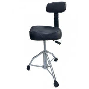 Sırt Dayamalı Pro Bateri Davul Taburesi