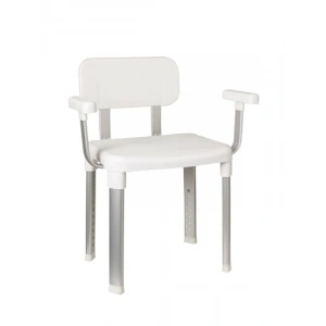 Sırt ve Kol Destekli Banyo Sandalyesi