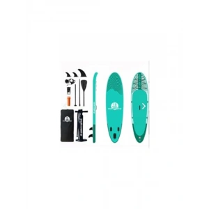 Şişme Stand Up Paddle Board, Koyu Yeşil Renk ve Dayanıklı