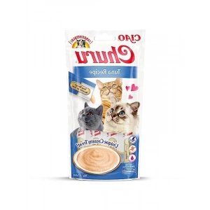 Sıvı Kedi Ödül Maması, Ton Balıklı 4 x 14 g Japonyadan