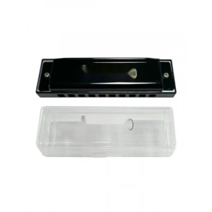 Siyah 10 Delikli Mızıka - HN-10BK Modeli