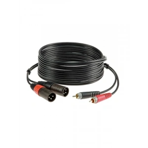 Siyah 2m Uzunluğunda Dayanıklı Twin Kablo