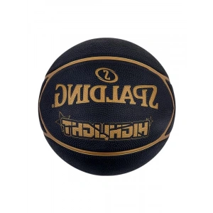 Siyah/Altın Basketbol Topu, Yüksek Kalite ve Dayanıklı