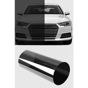 Siyah Çizilmez Cam Filmi Orta Ton 75 cm x 8 Metre