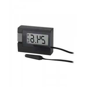 Siyah Dijital Termometre - Buzdolabı ve Akvaryum Uyumlu