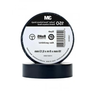 Siyah Elektrik İzolasyon Bandı - 9 Metre Uzunluk