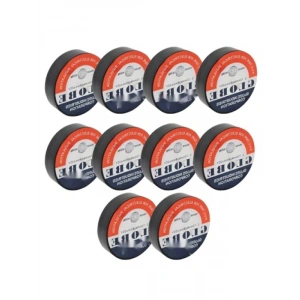 Siyah İzole Bant 10lu Paket (0.13x19mm)