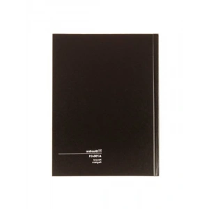 Siyah Kapaklı 200 Sayfalık Kitap, 26 x 19,5 cm Boyutunda