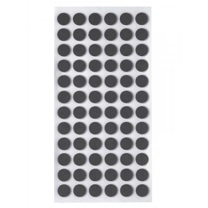 Siyah Keçe Yapışkanlı Koruma Seti, 72 Adet