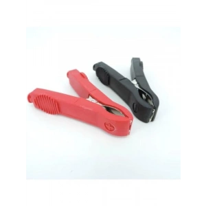 Siyah-Kırmızı 2 li Krokodil Akü Maşası, 30A