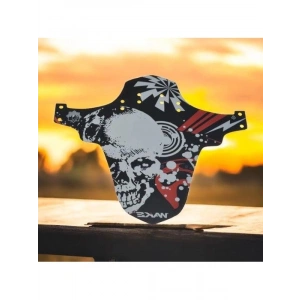 Siyah Kırmızı Çamurluk Seti, 4 Adet Kelepçe Hediyeli