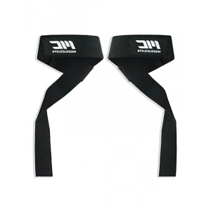 Siyah Lifting Strap, Güçlü Destek İçin Tasarlandı