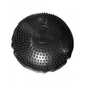 Siyah Masajlı Denge Pedi, PVC Malzeme