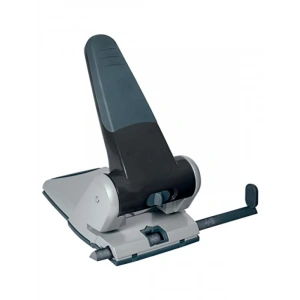 Siyah Metal Delgeç - 65 Sayfa Kapasite, Ayar Çubuğu ile