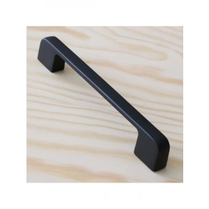 Siyah Metal Mutfak Dolabı Çekmece Kolu - 160 mm Uzunluk