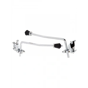 Siyah Metalik Bas Davul Hoop Düz Sistem, Kelepçeli