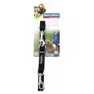 Siyah Naylon Kayışlı Köpek Tasma 1.5 Cm x 72