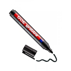 Siyah Permanent Markör, 1-1.5 mm Yuvarlak Uçlu ve Su Geçirmez