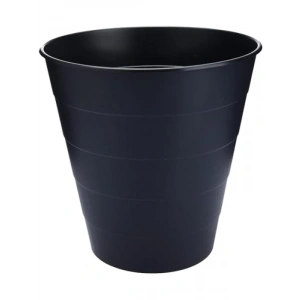 Siyah Polipropilen Çöp Kutusu - 28 x 28 x 28 cm