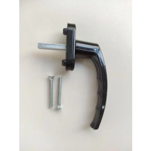 Siyah PVC Pencere ve Kapı Kolu (2 Adet)