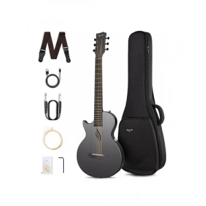 Siyah Renk Elektro Akustik Gitar - Dayanıklı ve Şık