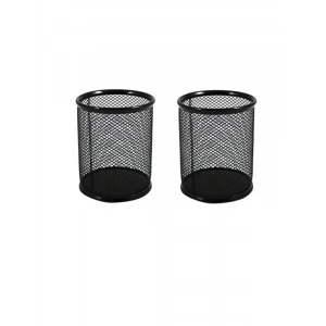 Siyah Renkli 2 Adet Perfore Kalemlik, Pratik ve Kullanışlı