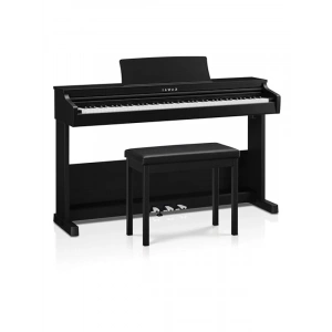 Siyah Renkli Dijital Piyano, Modern Tasarım