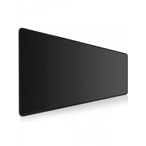 Siyah Renkli Gaming Mouse Pad, 70x30 cm Boyutunda Dikişli Kenar Tasarımı ile Konforlu Kullanım