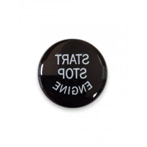 Siyah Start Stop Basma Düğmesi Kapağı Uyumlu BMW 3 Serisi E90 (2005-2011)