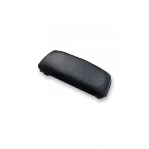 Siyah Suni Deri Kol Dayama Kolçak Kapağı