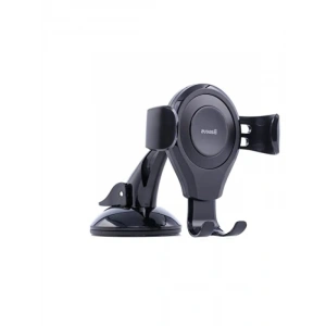 Siyah Teleskopik Araç Telefon Tutucu, Kolay Kullanım ve Sabitleme