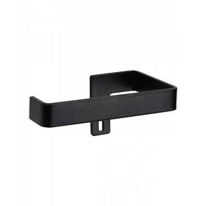 Siyah Tuvalet Kağıdı Tutucusu