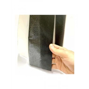 Siyah Yapışkanlı Çanta Astar Tela (100x80 cm)