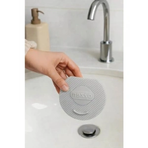 Sızdırmaz Lavabo Tıkacı, Kötü Koku Giderici Silikon Mat