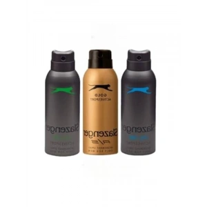 Slazenger Active Sport Gold Yeşil Mavi Deodorant 3X 150Ml Set,276367281