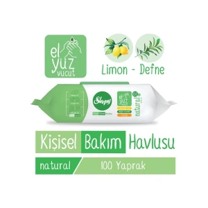 Sleepy Natural Kişisel Bakım Havlusu 100 Yaprak
