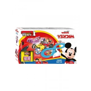 Slot Araba Yarış Seti - 1/50 Ölçekli İki Yarış Arabası