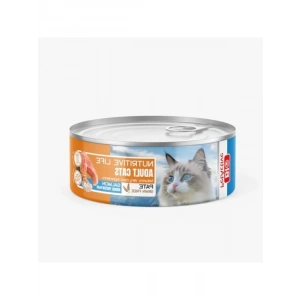 Somon Balıklı Yetişkin Kedi Konservesi (24 x 80g)