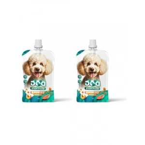 Somon ve Balkabağı Aromalı Köpek Et Ezmesi, 100 gr 2li Paket