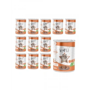 Somonlu Kedi Pate Yaş Mama 400 Gr - 12 Adet