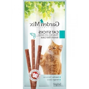 Somonlu Kedi Stick Ödül - 3lü Paket